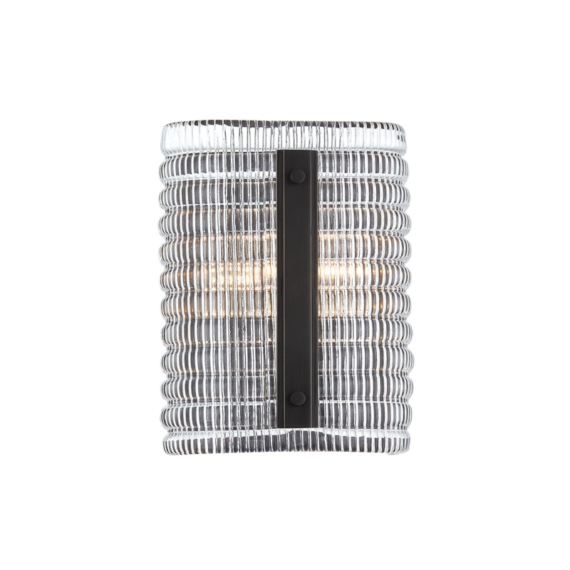 Athens 2 Light Wall Sconce in Old Bronze