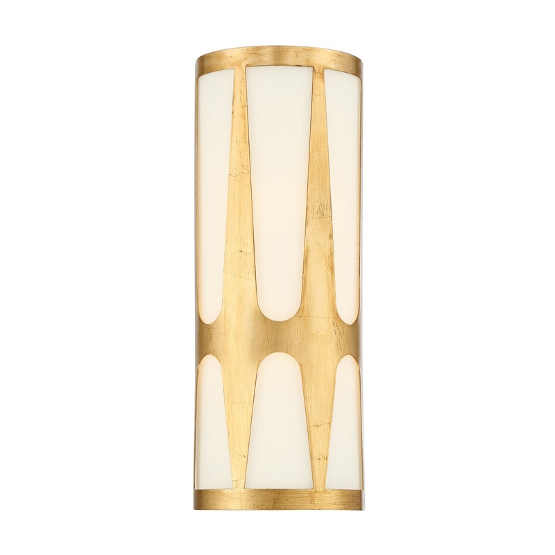 Royston 2-Light Wall Mount in Antique Gold