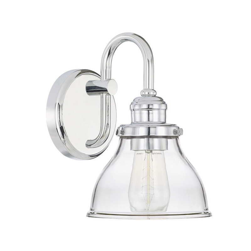 Baxter 1 Light Sconce in Chrome