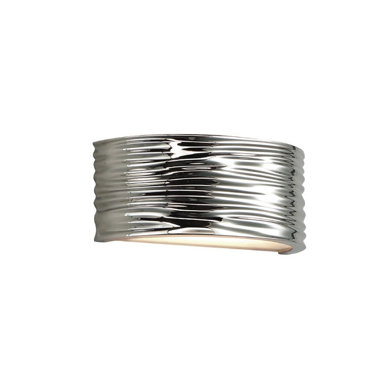 Rush 7" Wall Sconce in Polished Nickel