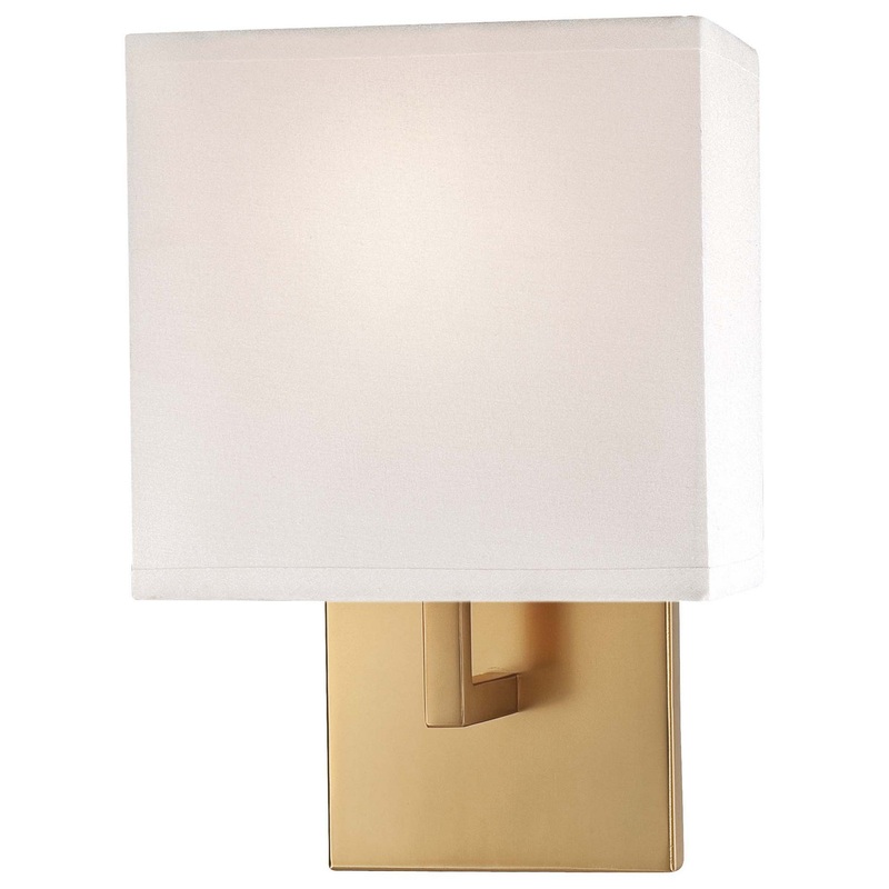 1-Light Wall Sconce in Honey Gold