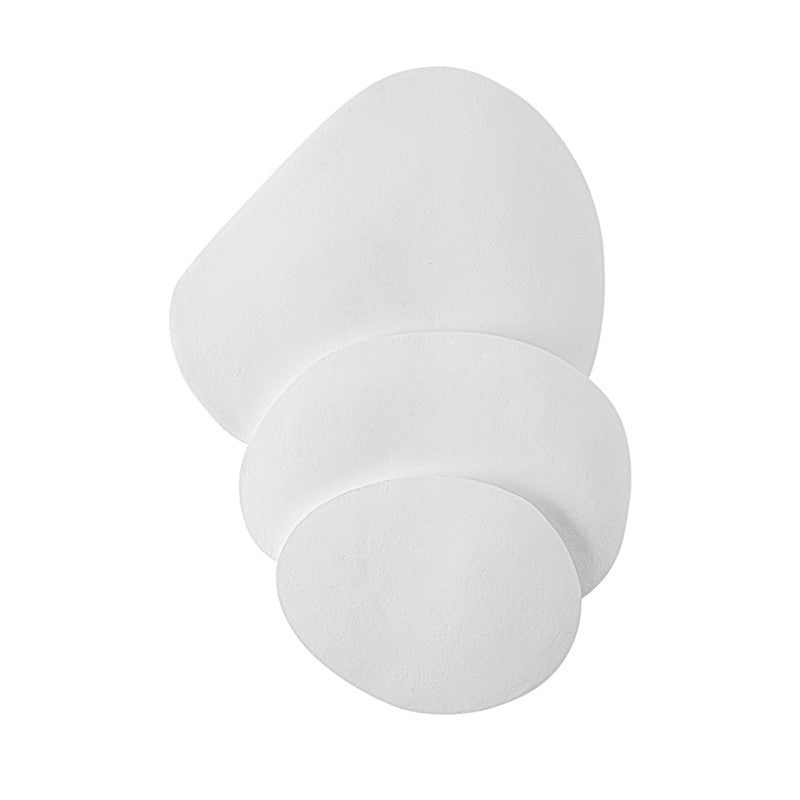 Akemi 3-Light Wall Sconce in Gesso White