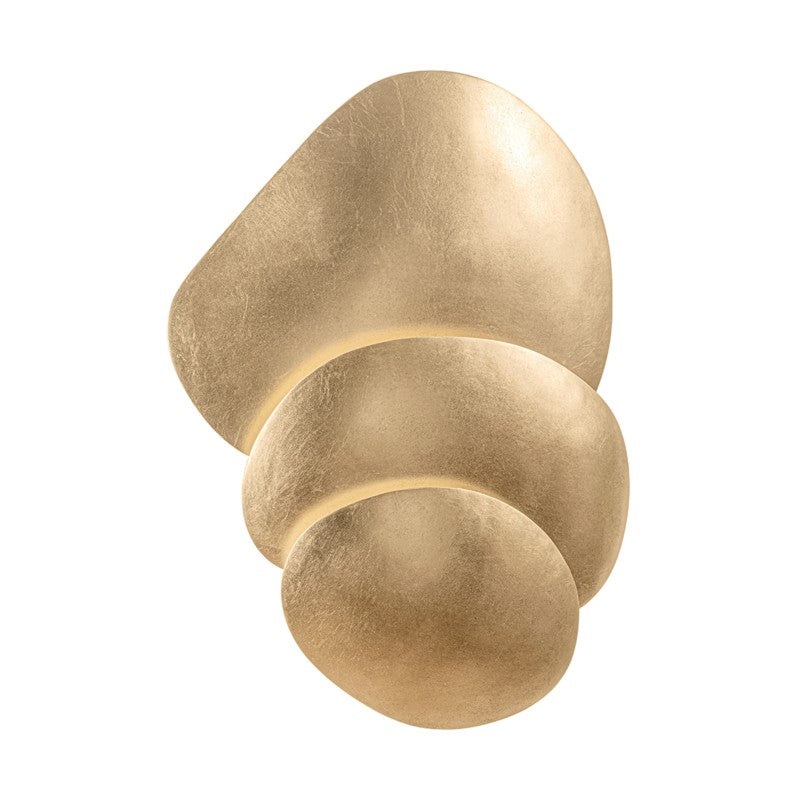Akemi 3-Light Wall Sconce in Vintage Gold Leaf