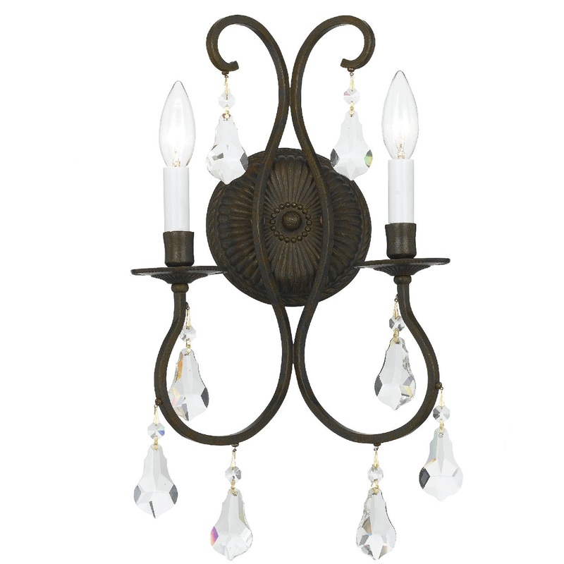 Ashton 2-Light Wall Mount in English Bronze