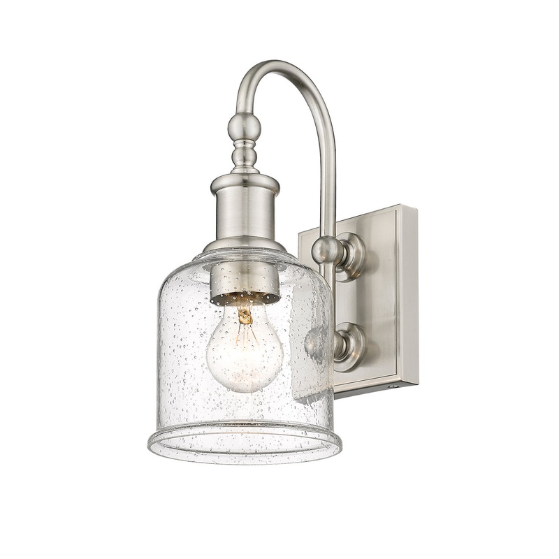 Bryant 1-Light Wall Sconce in Brushed Nickel