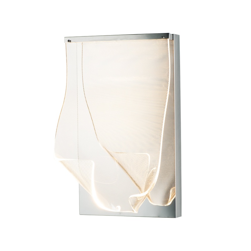 Rinkle LED Wall Sconce in Polished Chrome