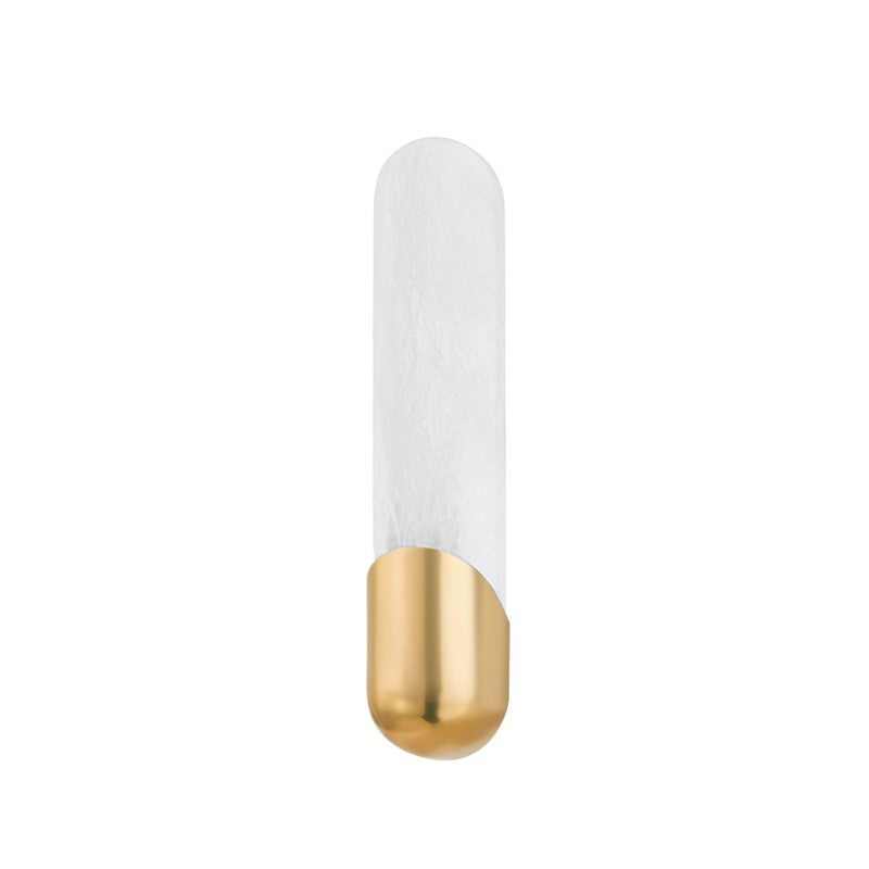 Rome LED Wall Sconce in Vintage Brass