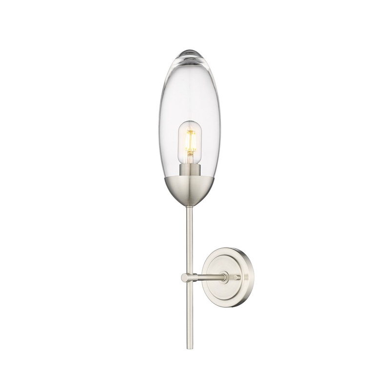 Arden One Light Wall Sconce in Brushed Nickel
