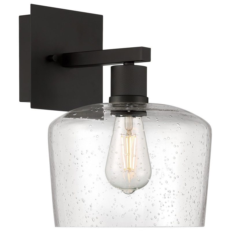 Port Nine Chardonnay LED Wall Sconce in Matte Black