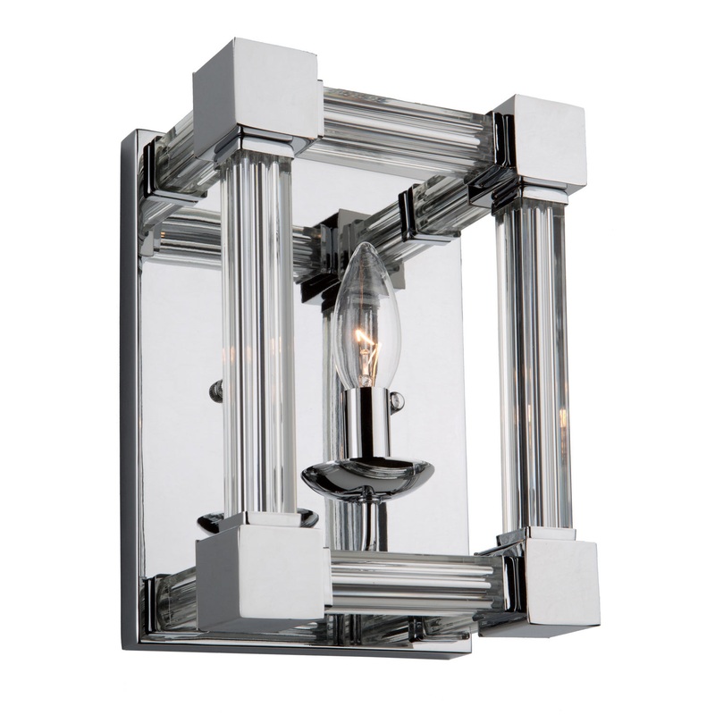 Prince Arthur Wall Light in Chrome