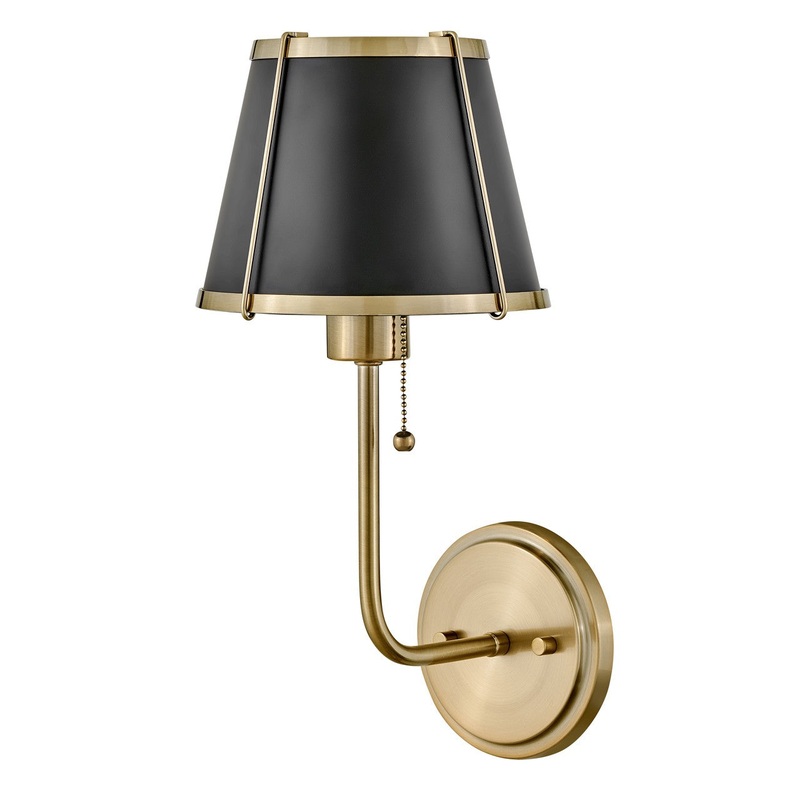Clarke LED Wall Sconce in Warm Brass
