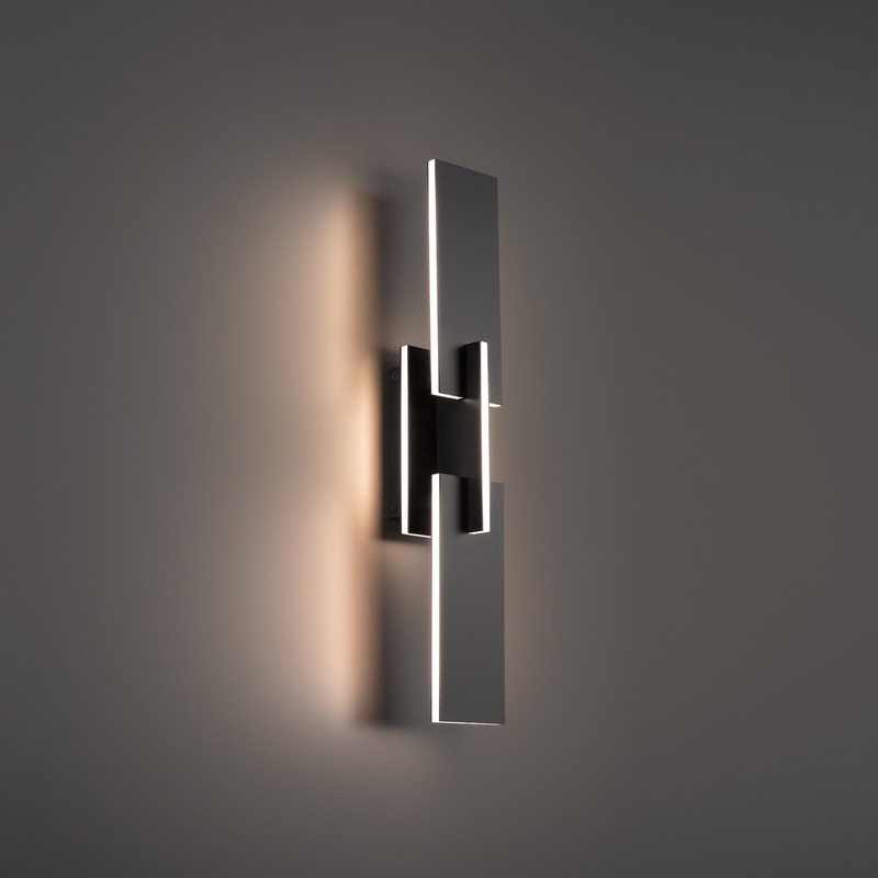 Amari LED Wall Sconce in Black