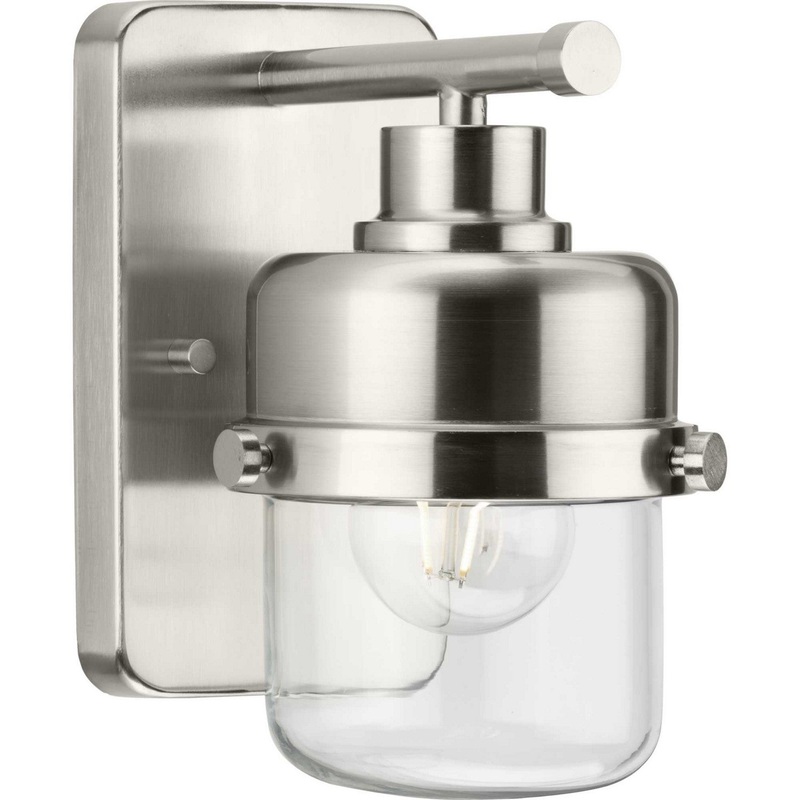 Beckner 1-Light Bath in Brushed Nickel