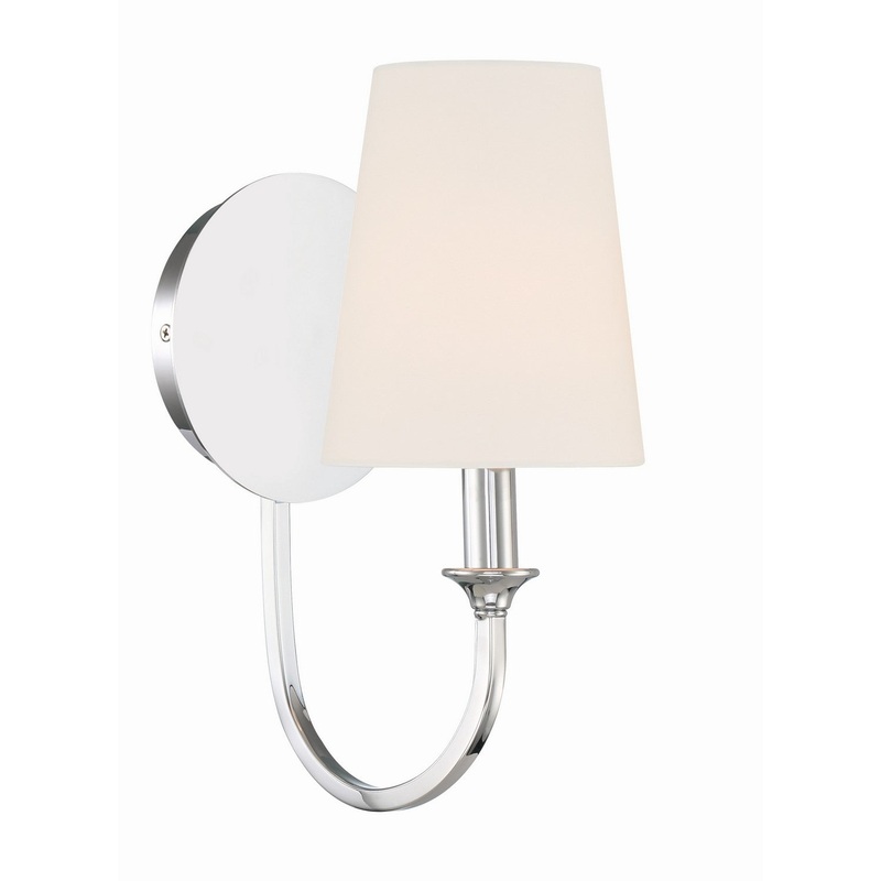 Payton 1-Light Wall Mount in Polished Chrome