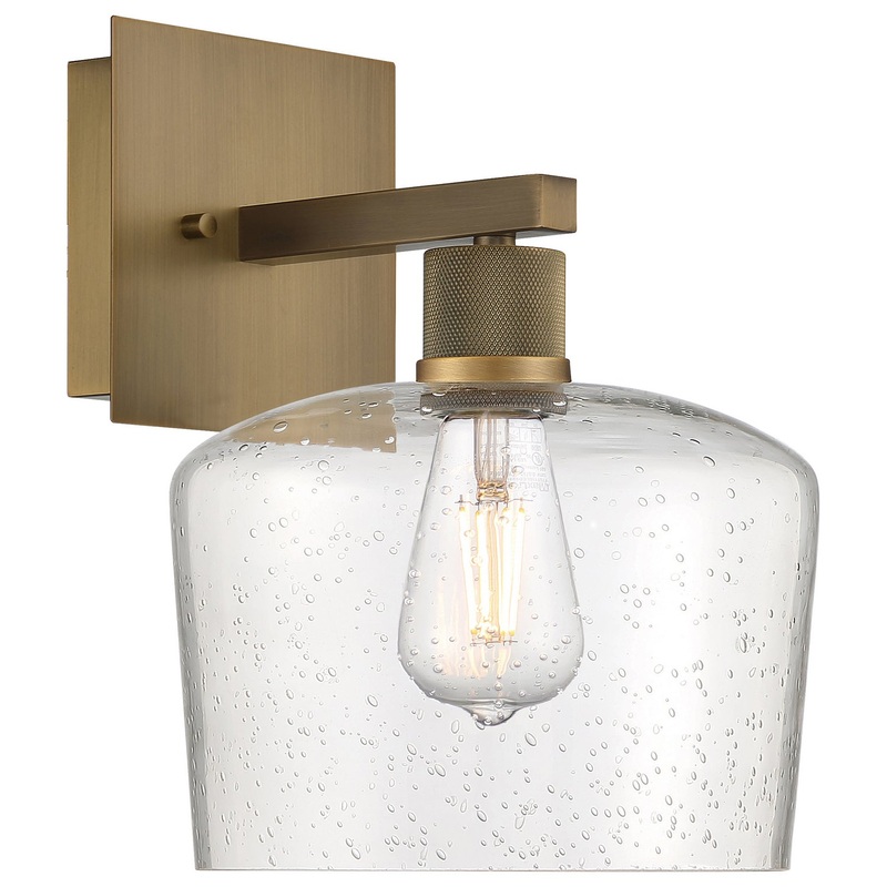 Port Nine Chardonnay LED Wall Sconce in Antique Brushed Brass