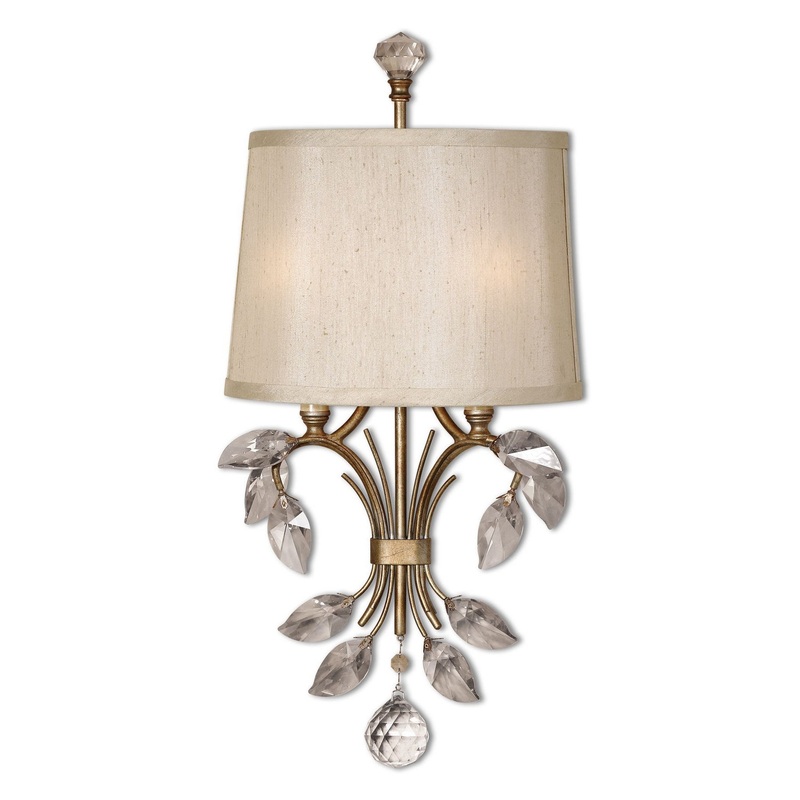 Uttermost's Alenya 2 Light Gold Wall Sconce