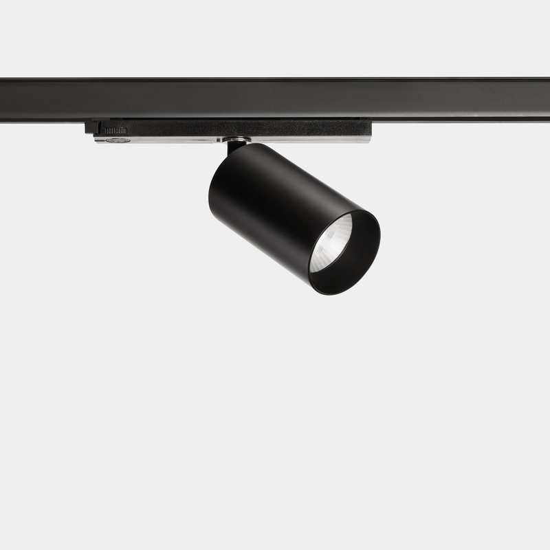 35-7307-60-OS, SPOTLIGHT ATOM TRACK 75 26W LED VERY WARM-WHITE 2700K CRI 92 37.4 ON-OFF BLACK 2606, Black 3-Circuit