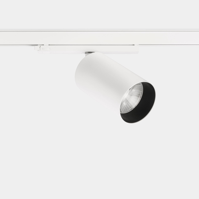 35-7324-14-OS, SPOTLIGHT ATOM TRACK 97 40.5W LED VERY WARM-WHITE 2700K CRI 92 26.3 ON-OFF  39, White