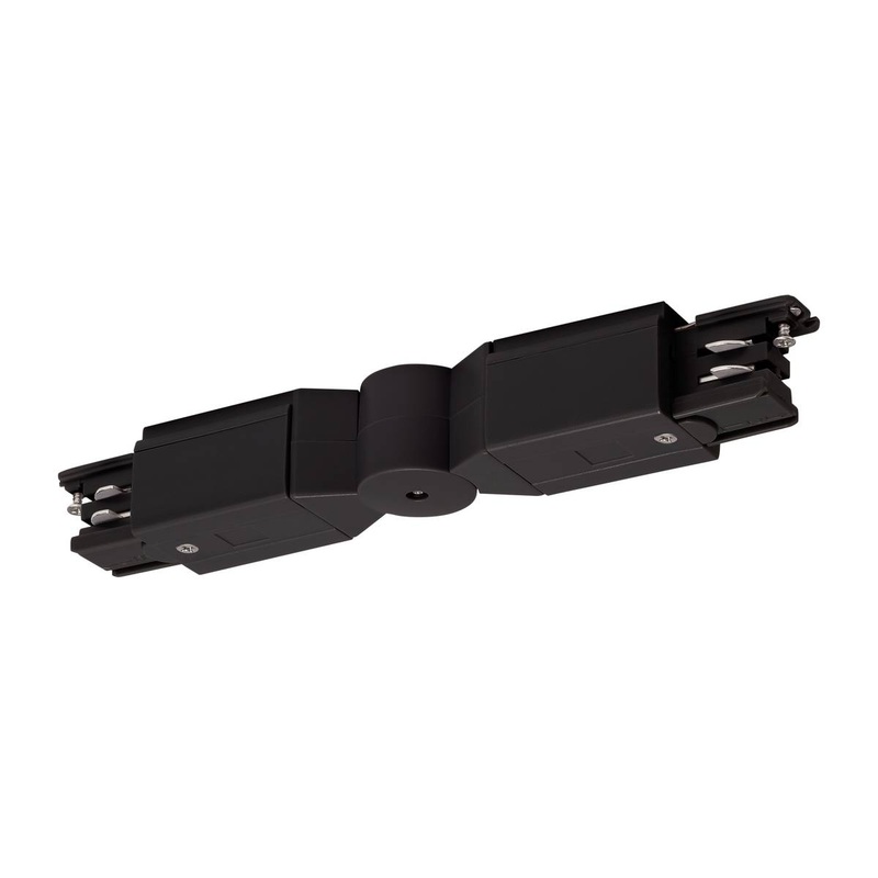 Powergear Adjustable connector for 3 Circuit track, black PRO-M435-B