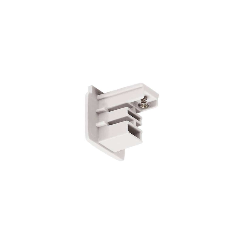 Powergear End cap for 3-Circuit track, traffic white PRO-0432-W