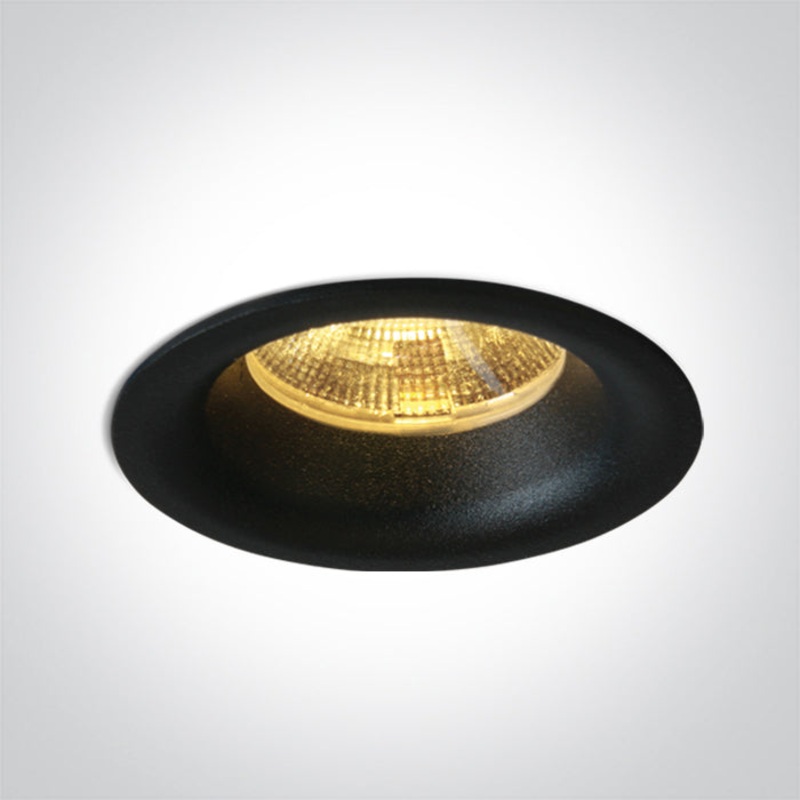 BLACK COB 3W WW 350mA DARK LIGHT One Light 10103LB/B/W