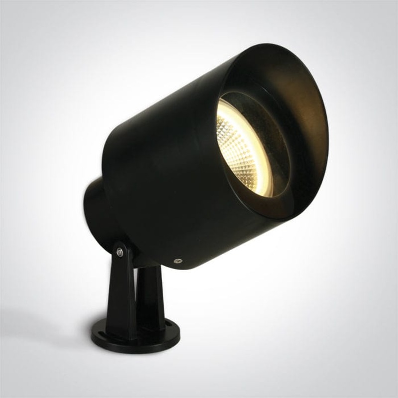 Black Garden spot, E27 PAR30 10W IP65, 67204E/B