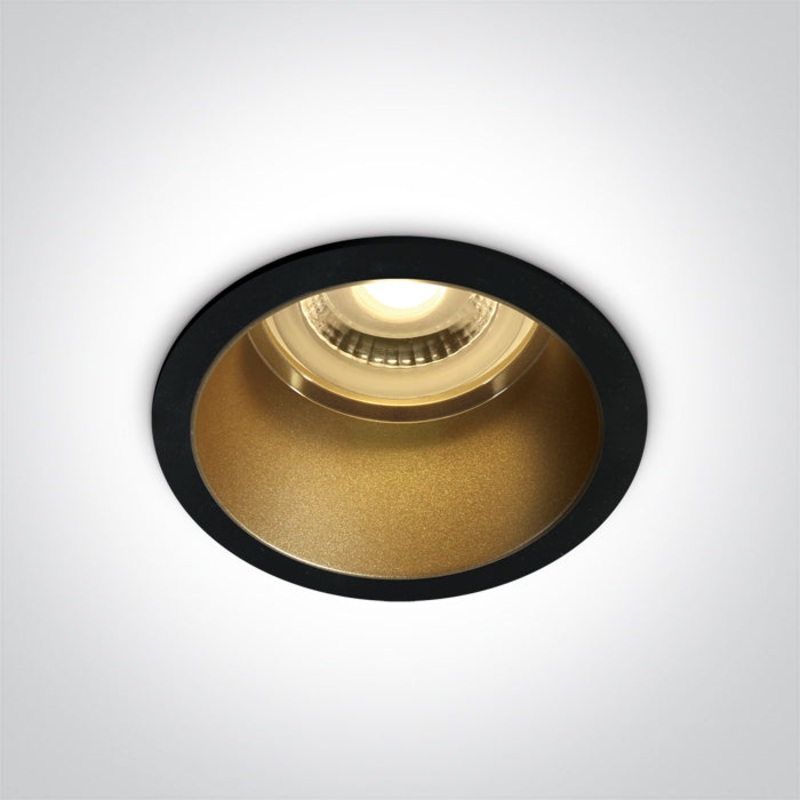 BLACK GU10 10W DARK LIGHT One Light 10105D8/B/BS
