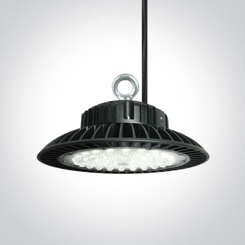 Black Led Smd 200w Ufo Cool White Ip65 230v Industrial High Bay,