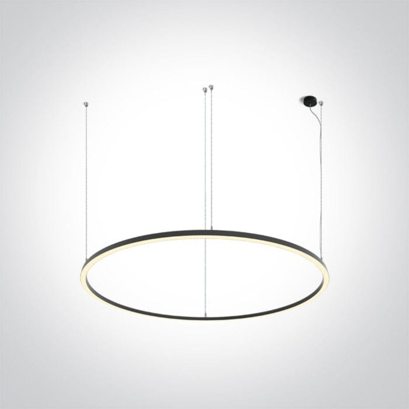 Black Pendant Led 100w Warm White Ip20 230v SKU: 62156D/B/W