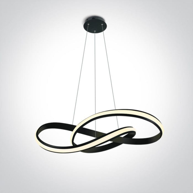Black Pendant Led 30w Warm White Ip20 230v SKU: 63066A/B