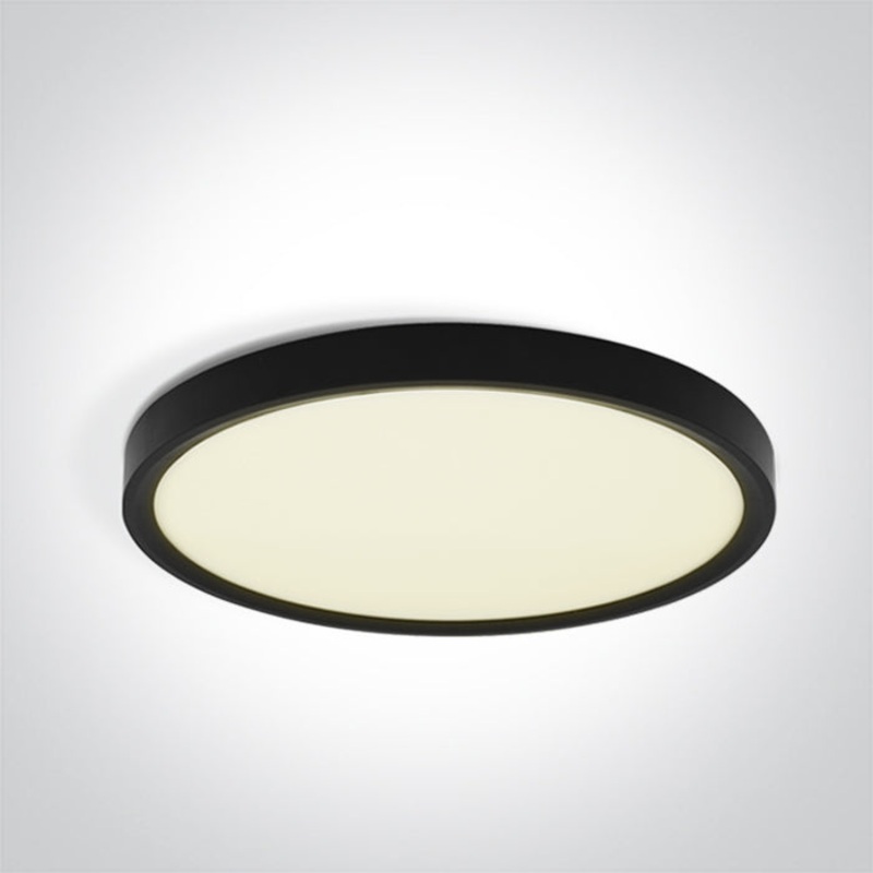 BLACK PLAFO 32W CCTV IP20 230V One Light 62006B/B/V