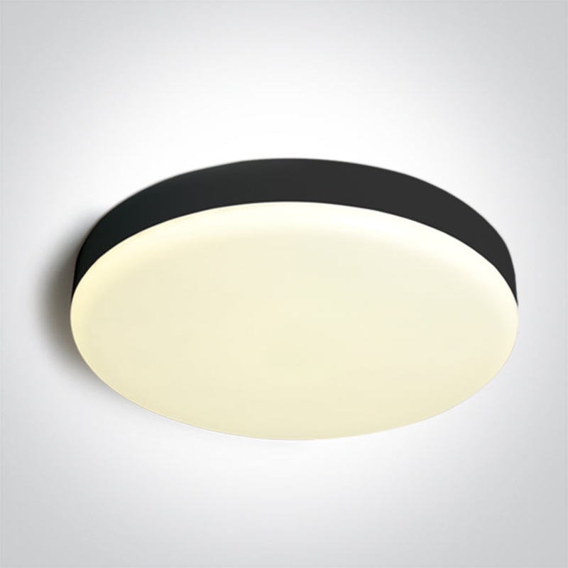BLACK PLAFO 35W CCTV IP65 230V One Light 67220B/B/V