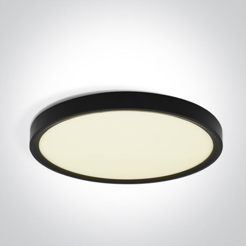 BLACK PLAFO 40W CCTV IP20 230V One Light 62006C/B/V