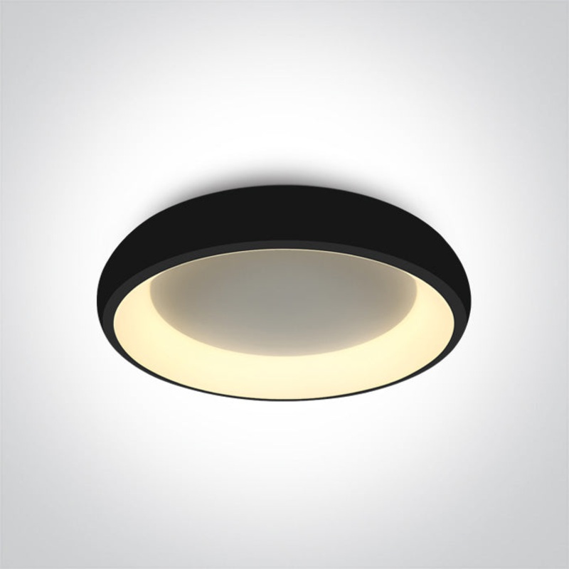 BLACK PLAFO LED 30W CCTV IP20 230V DIMMABLE One Light 62134N/B/V