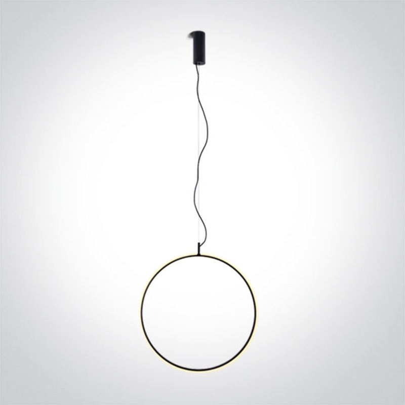 BLACK RING 40cm 20W WW IP20 230V DIMMABLE One Light 63152A/B/W