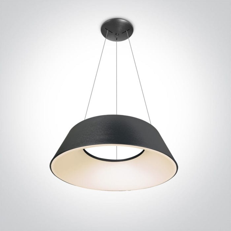 Brushed Anthracite Led Pendant 60w Warm White Ip20 230v SKU: 63058/BAN/W
