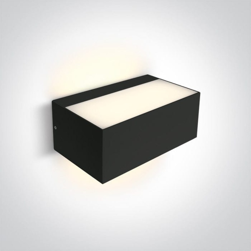 Anthracite E27 Wall Light 12w Ip65 100-240v