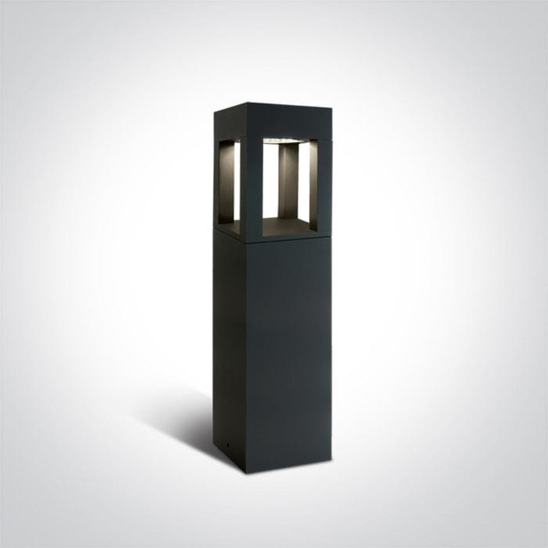 Anthracite Led Bollard 60cm 22w Cool White Ip65 230v One Light SKU:67506/AN/C