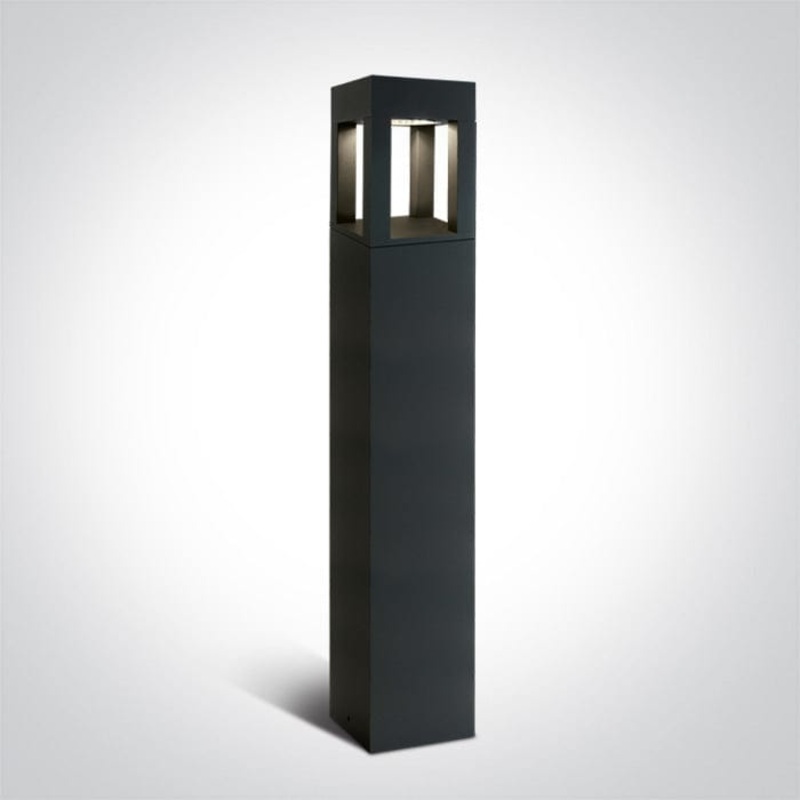Anthracite Led Bollard 90cm 22w Cool White Ip65 230v One Light SKU:67506A/AN/C
