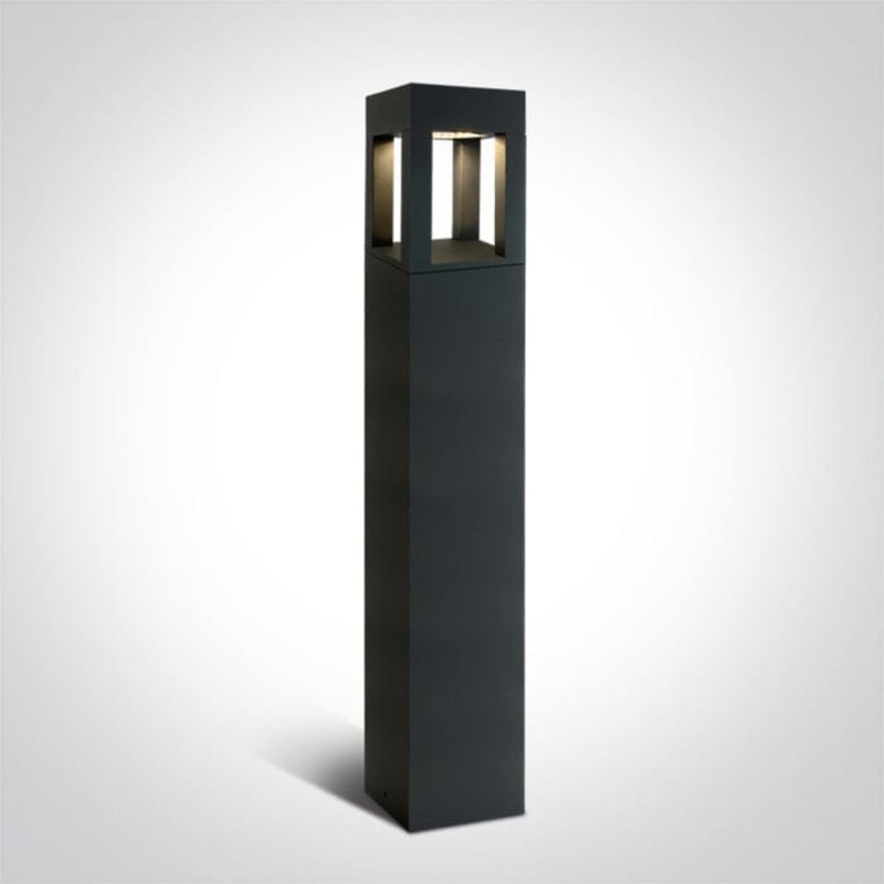 Anthracite Led Bollard 90cm 22w Warm White Ip65 230v One Light SKU:67506A/AN/W