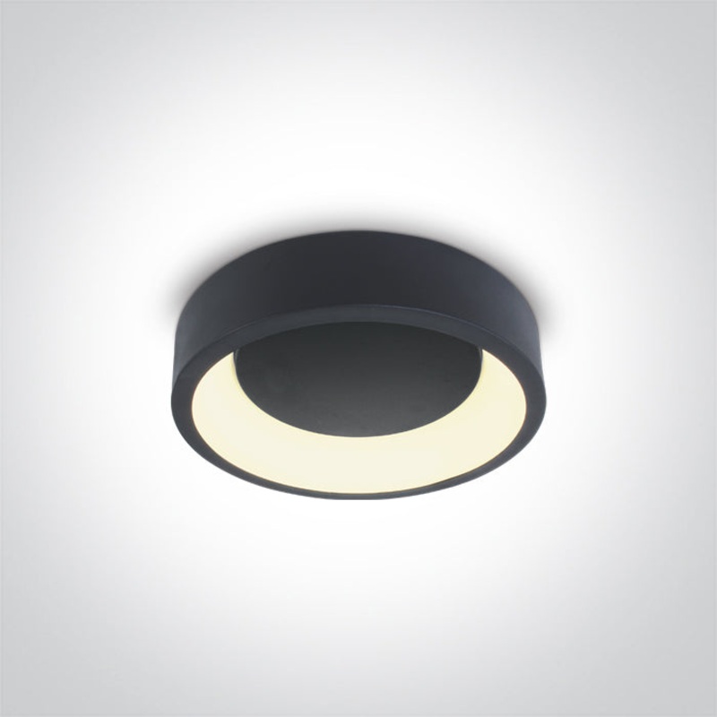 ANTHRACITE PLAFO LED 20W CCTV IP20 230V One Light 62130N/AN/V