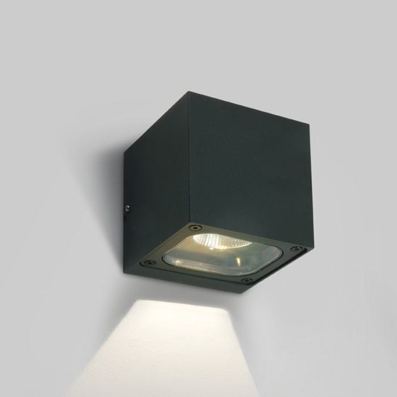 Anthracite Wall Led 6w Warm White Ip65 230v One Light SKU:67524A/AN/W