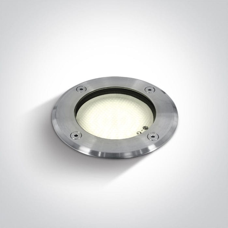 Antique Oriental Inground, stainless steel light with GX53 lampholder.In and out glands for easy connection. One Light SKU:69006