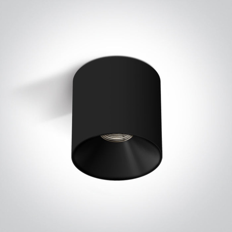 BLACK 10W WW IP20 230V One Light 12110R/B/W