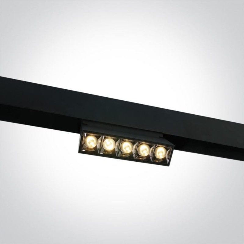 Black 12w Warm White 48v Ip20 Adjustable One Light SKU:42106A/B/W