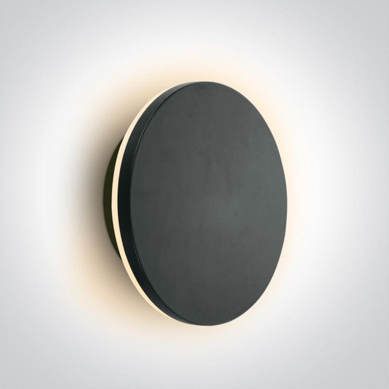 Black 15W LED Wall and Ceiling Low Glare.Complete with Dimmable LED driver.  One Light SKU:67532/B/W