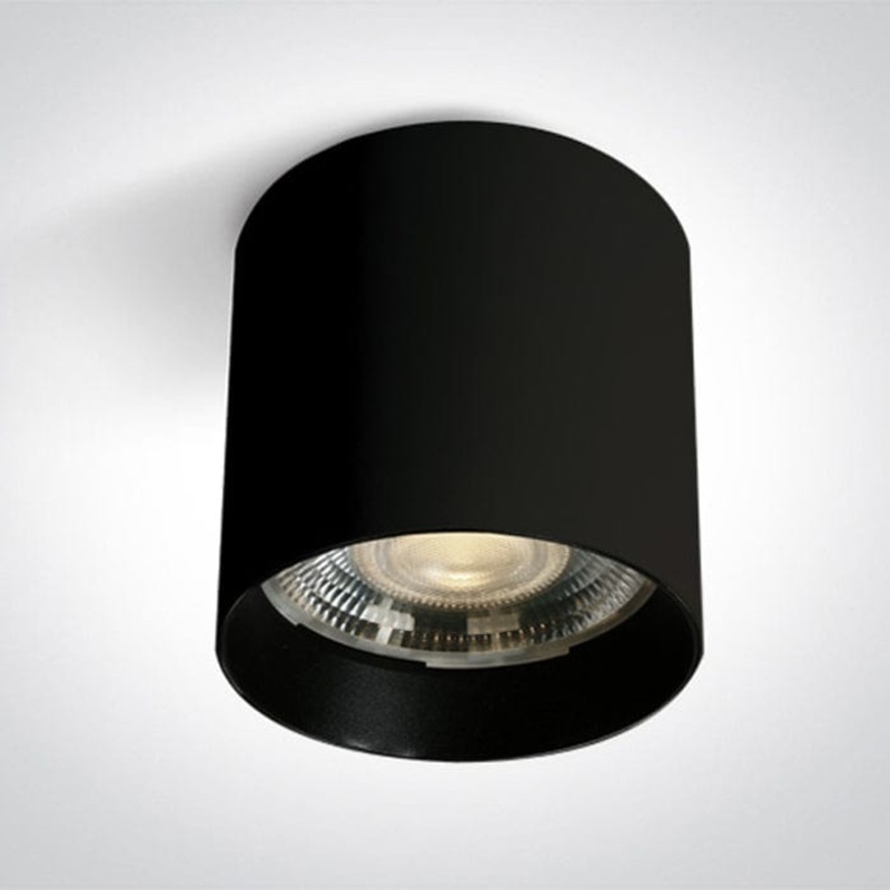 Black 20W LED ceiling spotlight, ideal for shops and showrooms.Complete with driver. Interchangeable reflector rings and Lens can be ordered separately   One Light SKU:12120F/B/W