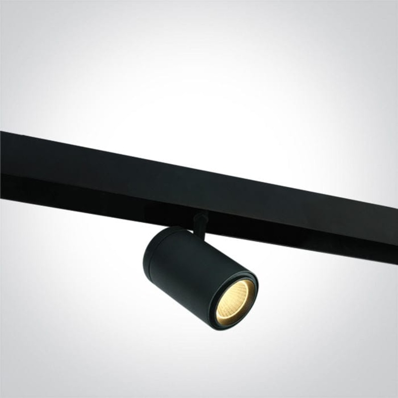 Black 24w Warm White 48v Ip20 Adjustable One Light SKU:42114B/B/W