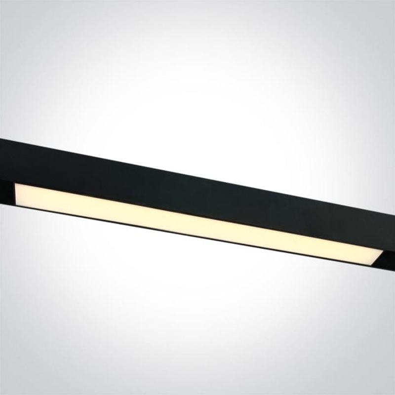 Black 25w Linear Light Warm White 48v Ip20 One Light SKU:42100B/B/W