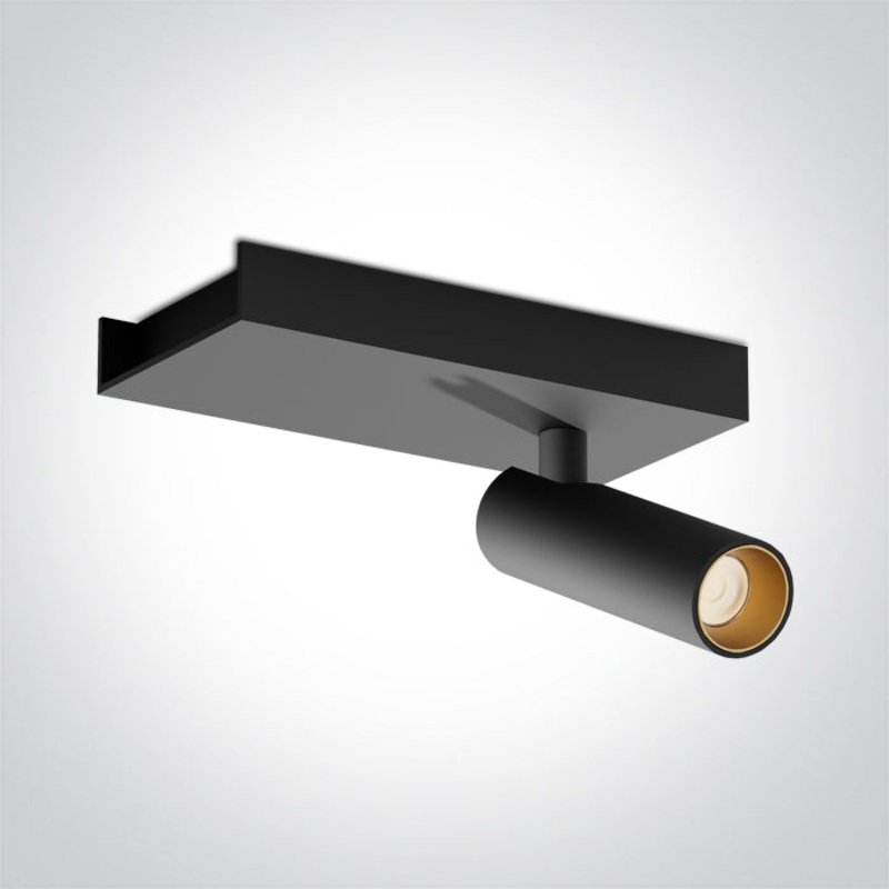 BLACK 5W WW IP20 230V One Light 65004A/B/W